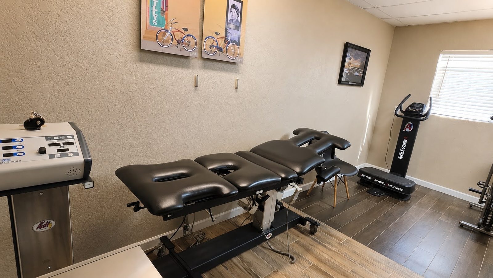Rehab and decompression equipment at Copper State Chiropractic